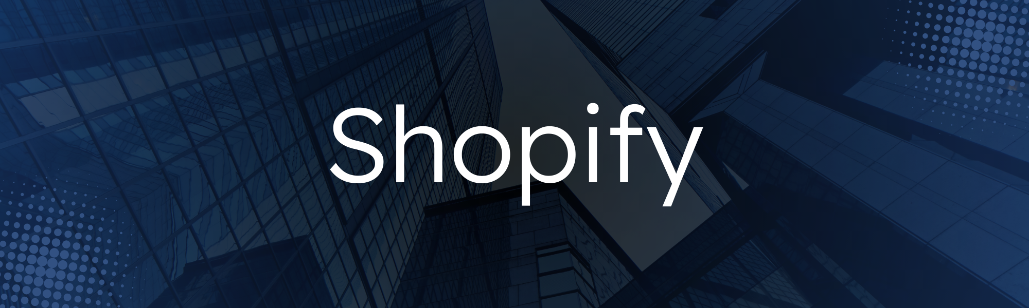 Overview of a professional Shopify webshop